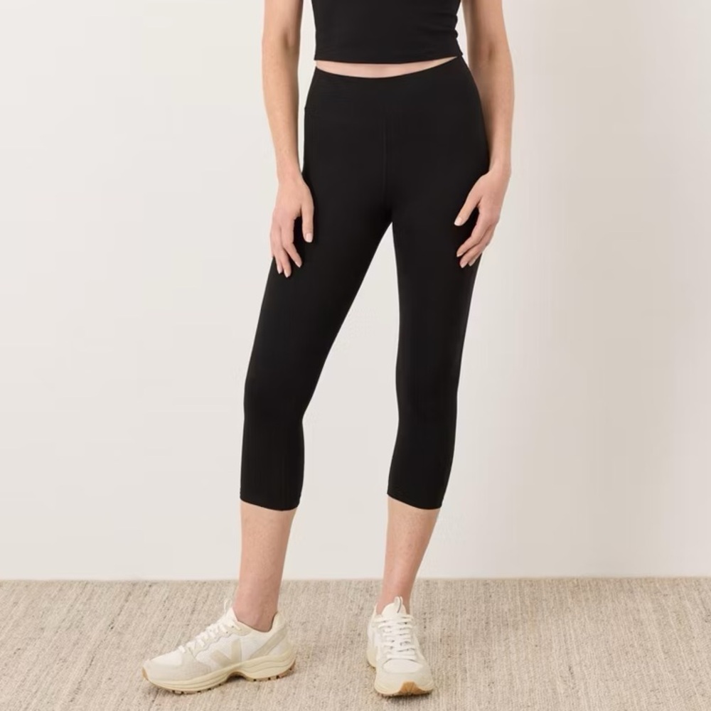 Pact Go To Cropped Legging Black